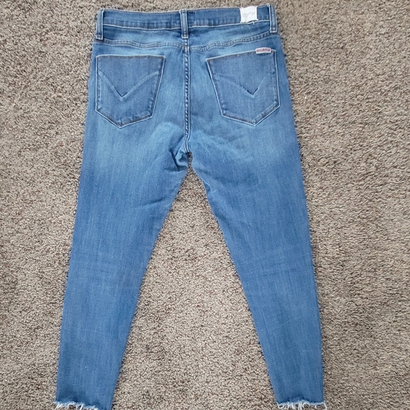 Hudson Natalie True Skinny Jeans Size 27 Raw Hem - Picture 3 of 7